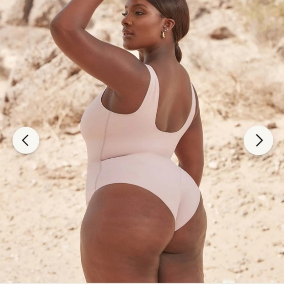 NWT Pinsy Scoop Tank Hourglass Shapewear Cheeky Bodysuit - Picture 4 of 4